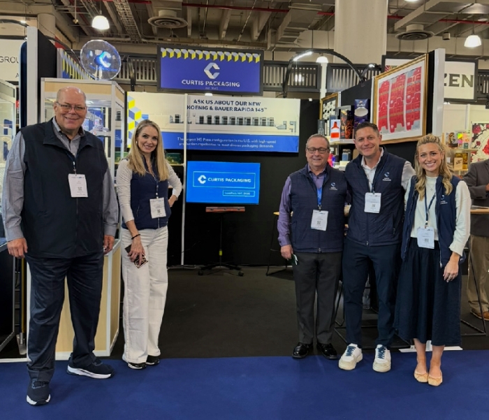 Curtis Packaging Team at LuxePack NYC in May 2026